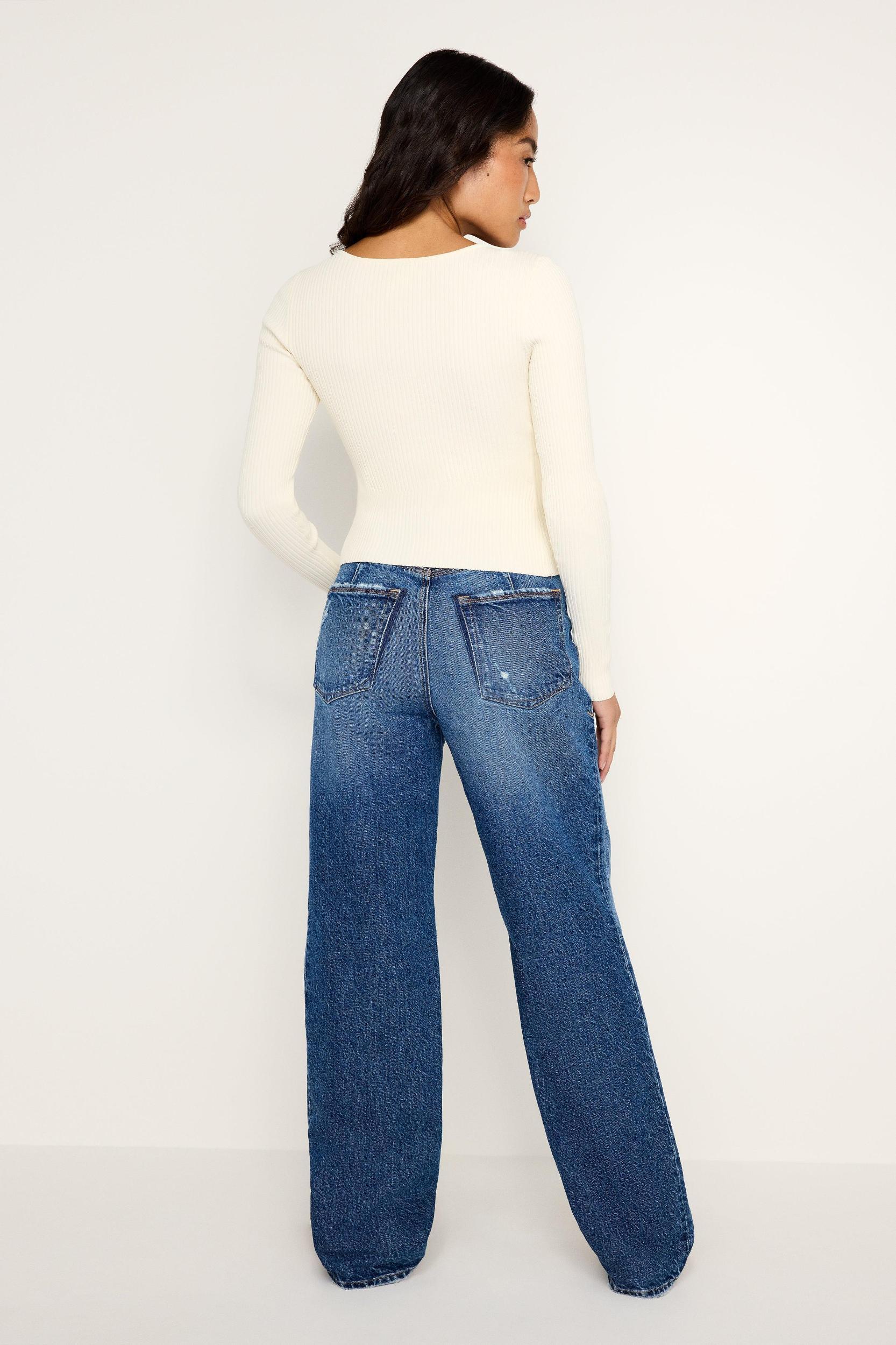 GOOD PETITE '90s JEANS | INDIGO713 Product Image
