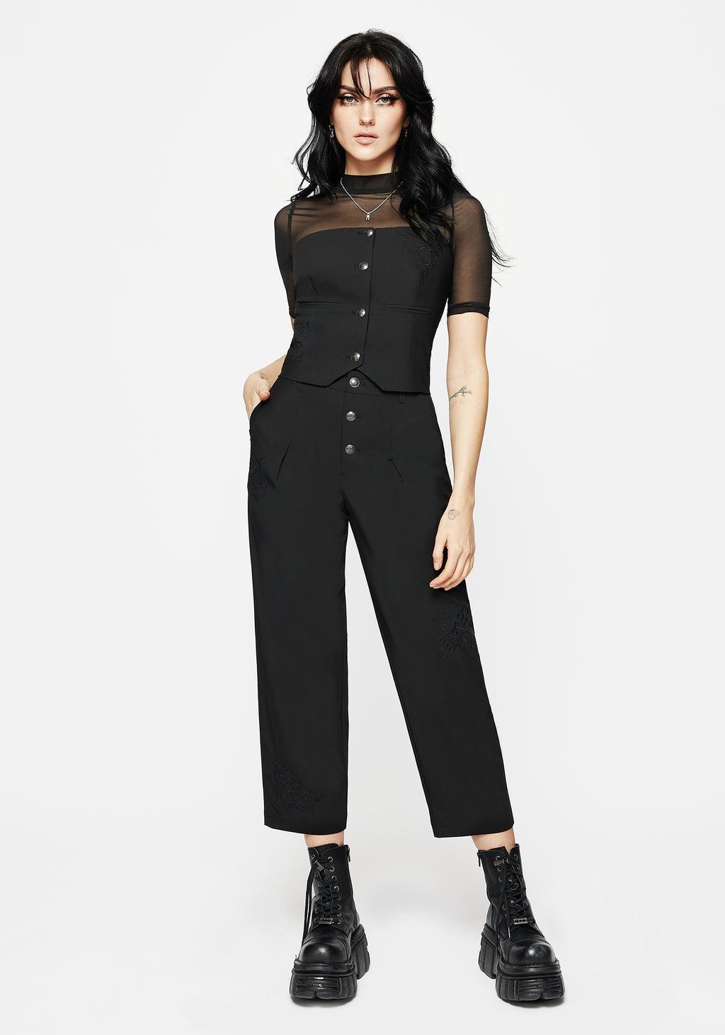 Moonbow Embroidered Tailored Trouser Product Image