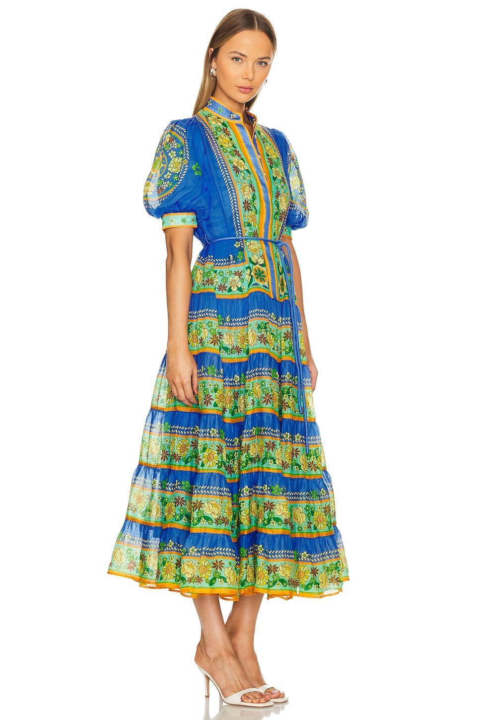 Linda Tiered Midi Dress Alemais Product Image