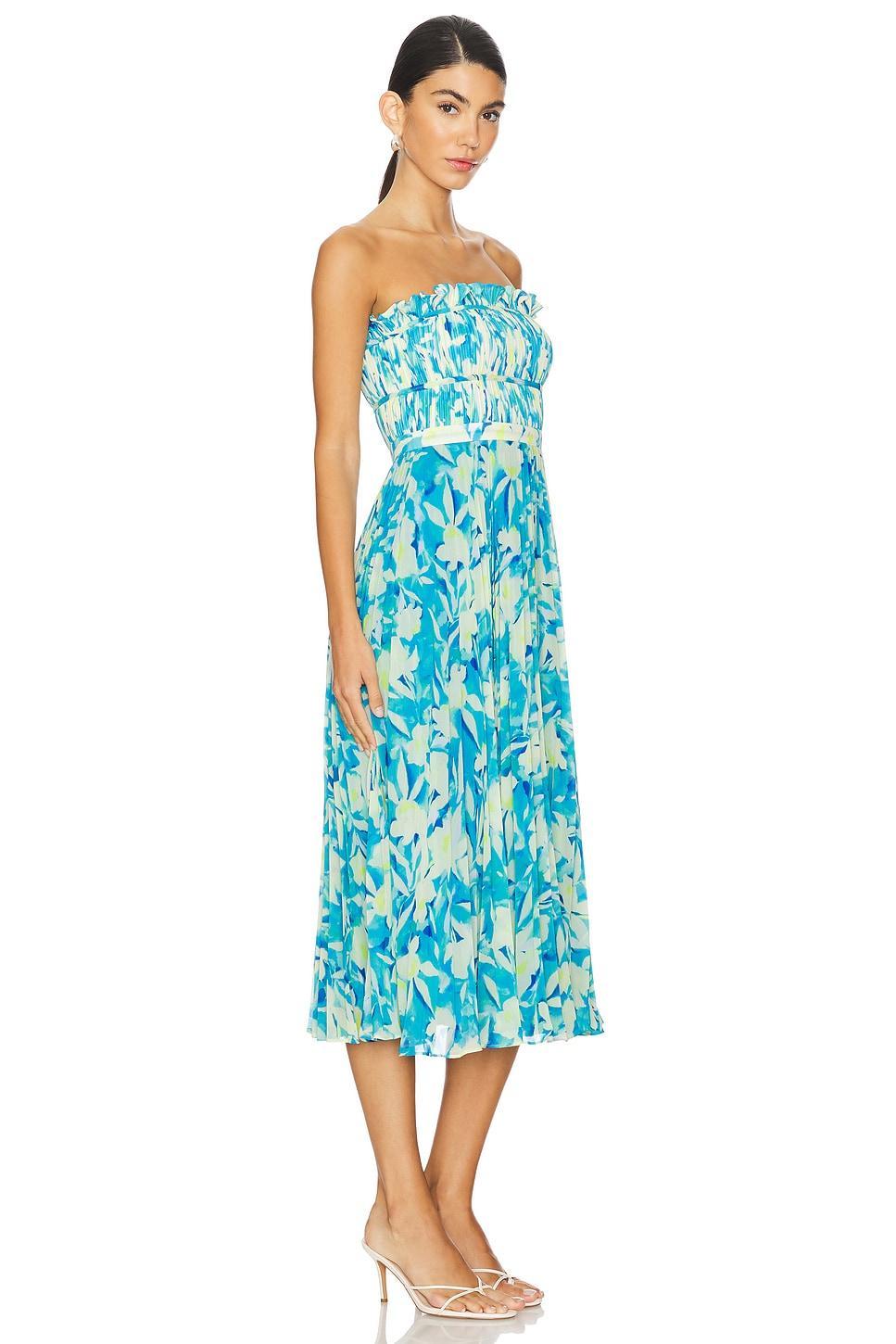 Scottie Strapless Midi Dress AMUR Product Image