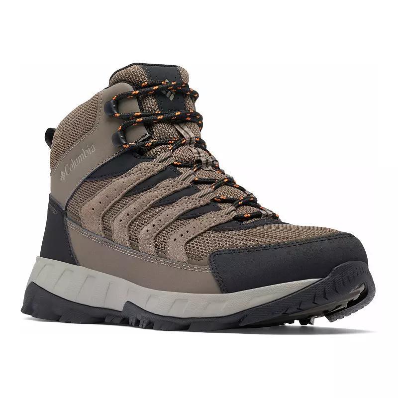 Columbia Strata Men's Waterproof Hiking Boots, Size: 11.5 Wide, Black Elk Product Image