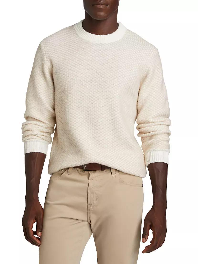 COLLECTION Seed Stitch Crewneck Sweater Product Image