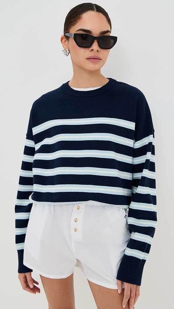 LE BOP Striped Boxy Pullover | Shopbop Product Image