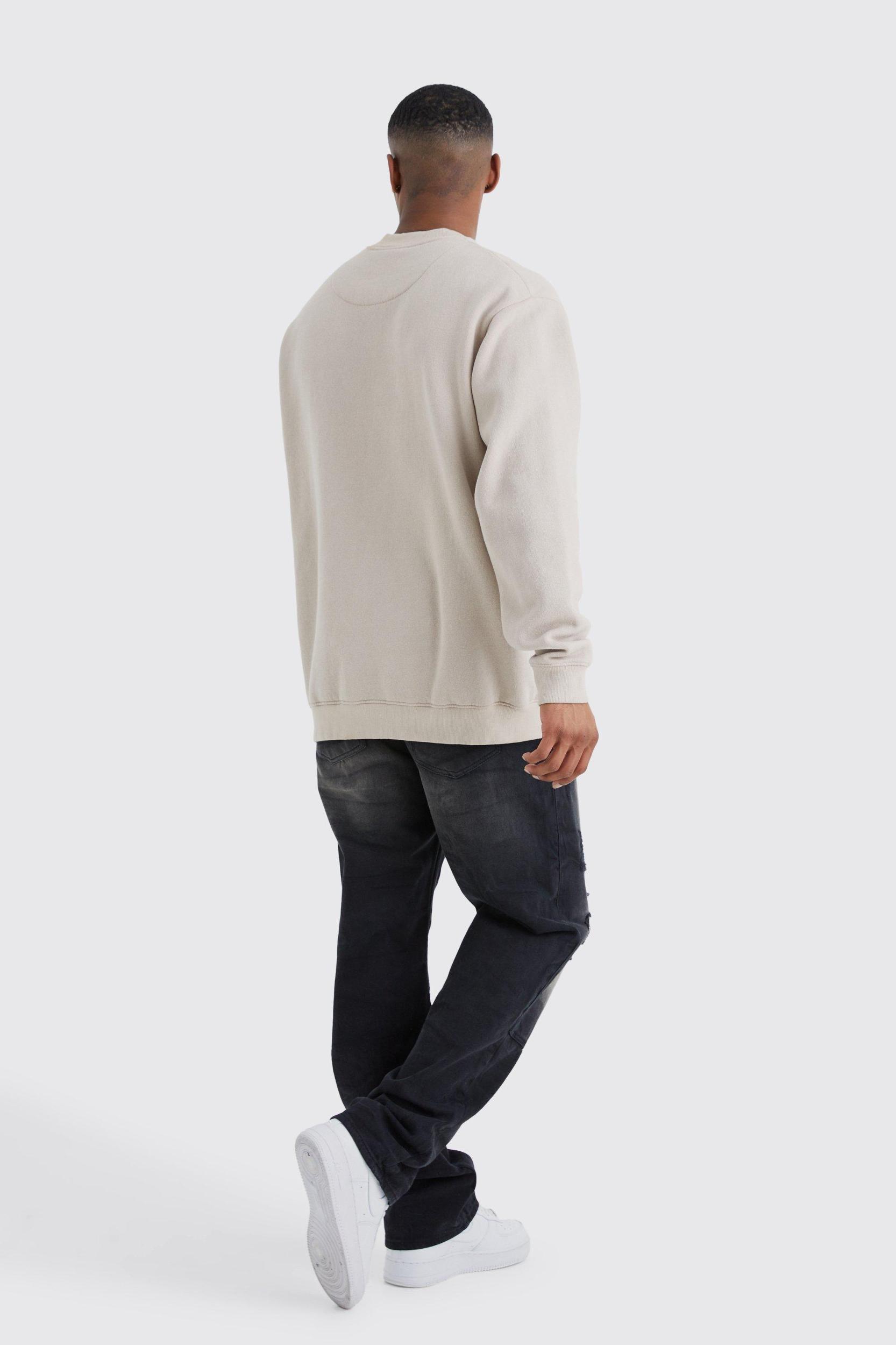 Relaxed Rigid Dirty Wash Carpenter Jeans | boohooMAN USA Product Image