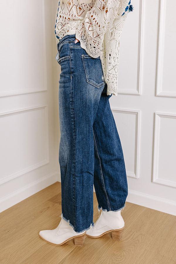 LOVERVET Anya Midrise Wide Leg Jean Product Image
