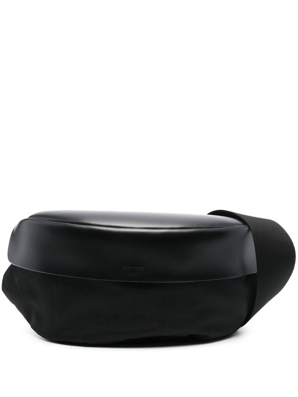 JIL SANDER Medium Lid Belt Bag In Black Product Image