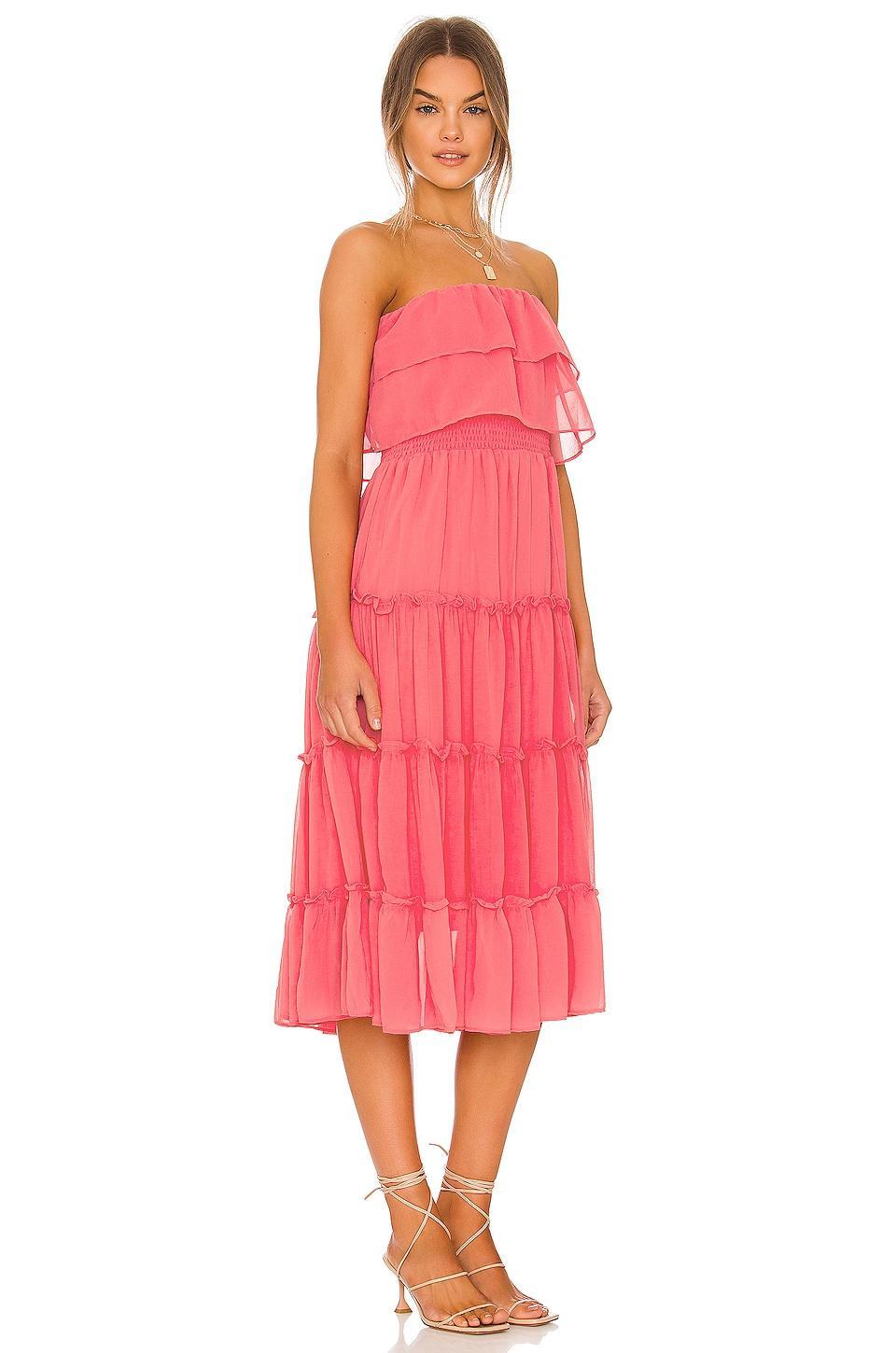 Strapless Midi Dress 1. STATE Product Image
