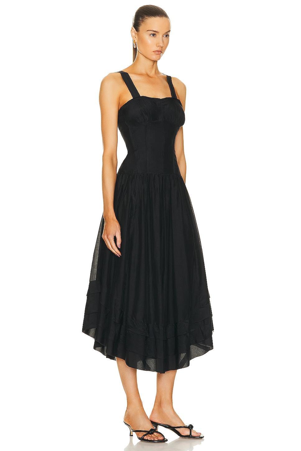Ulla Johnson Faye Dress in Black Product Image