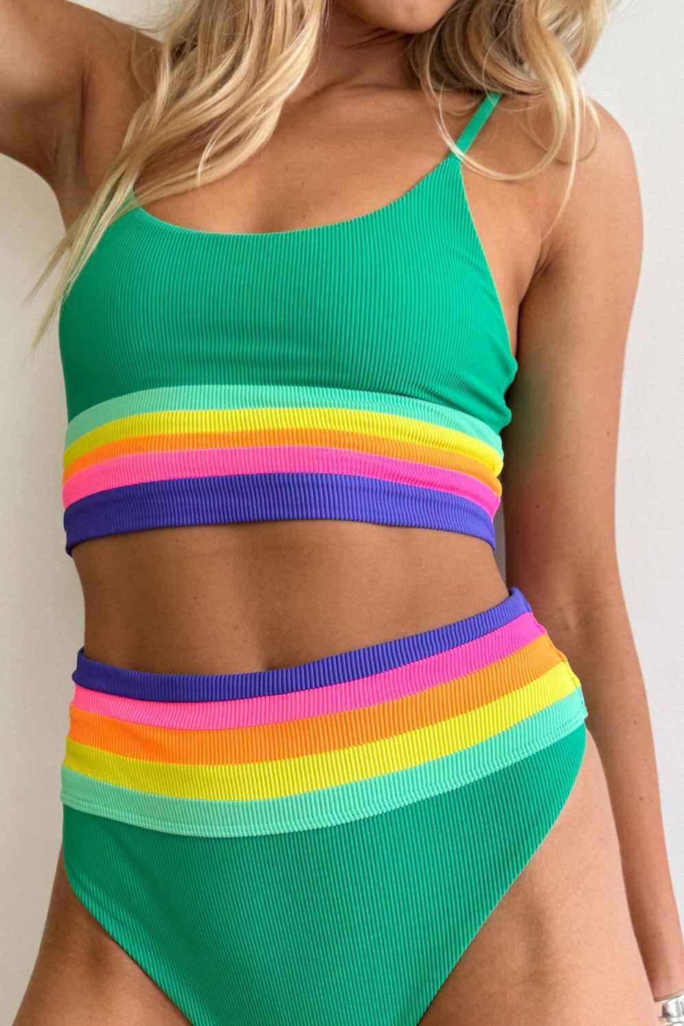 Mae Top Technicolor Colorblock Product Image