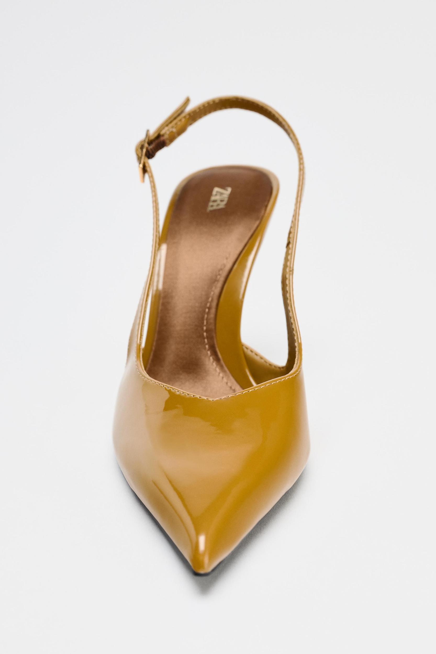 PATENT SLINGBACK HIGH HEELS Product Image