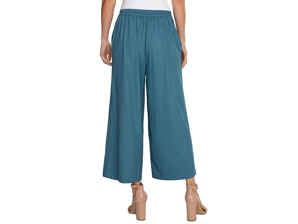 Liverpool Los Angeles Cropped Wide Leg Sailor Pants Product Image