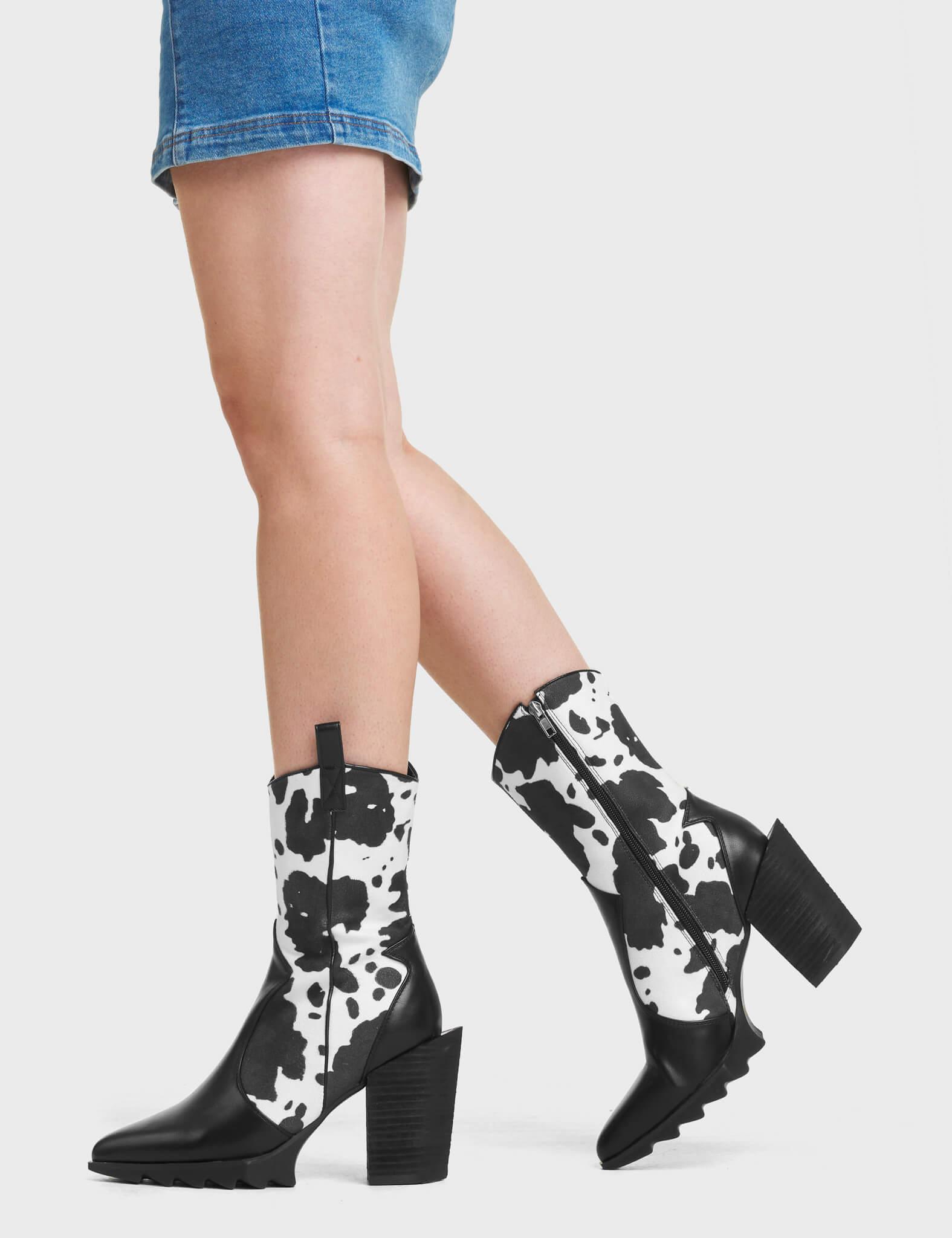 Seen Before Western Ankle Boots Product Image