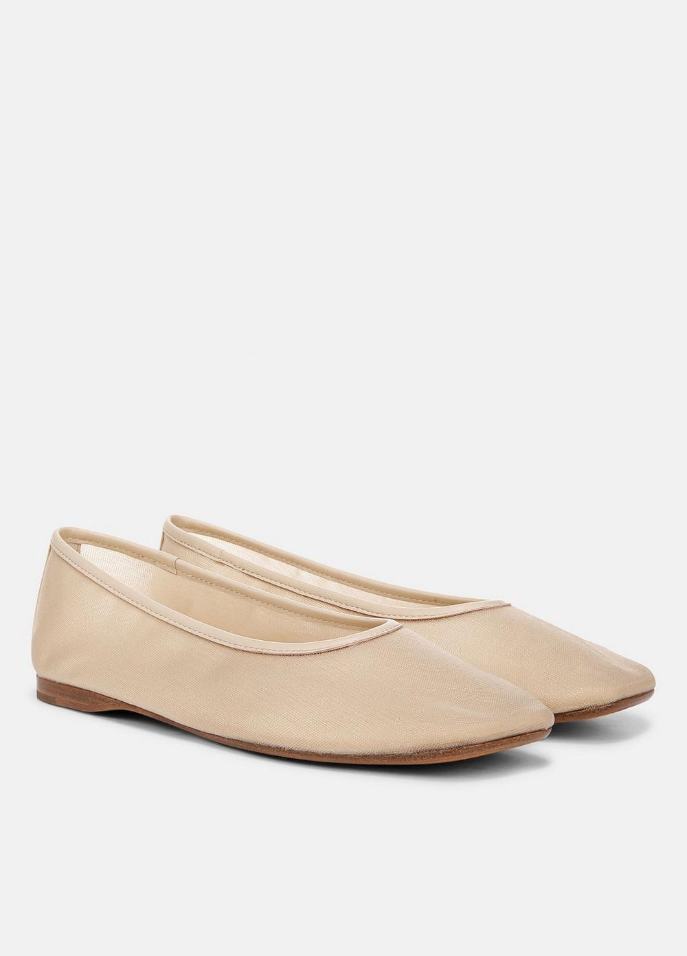 Womens Leah Mesh Flat, Black, Size 5 Vince Product Image