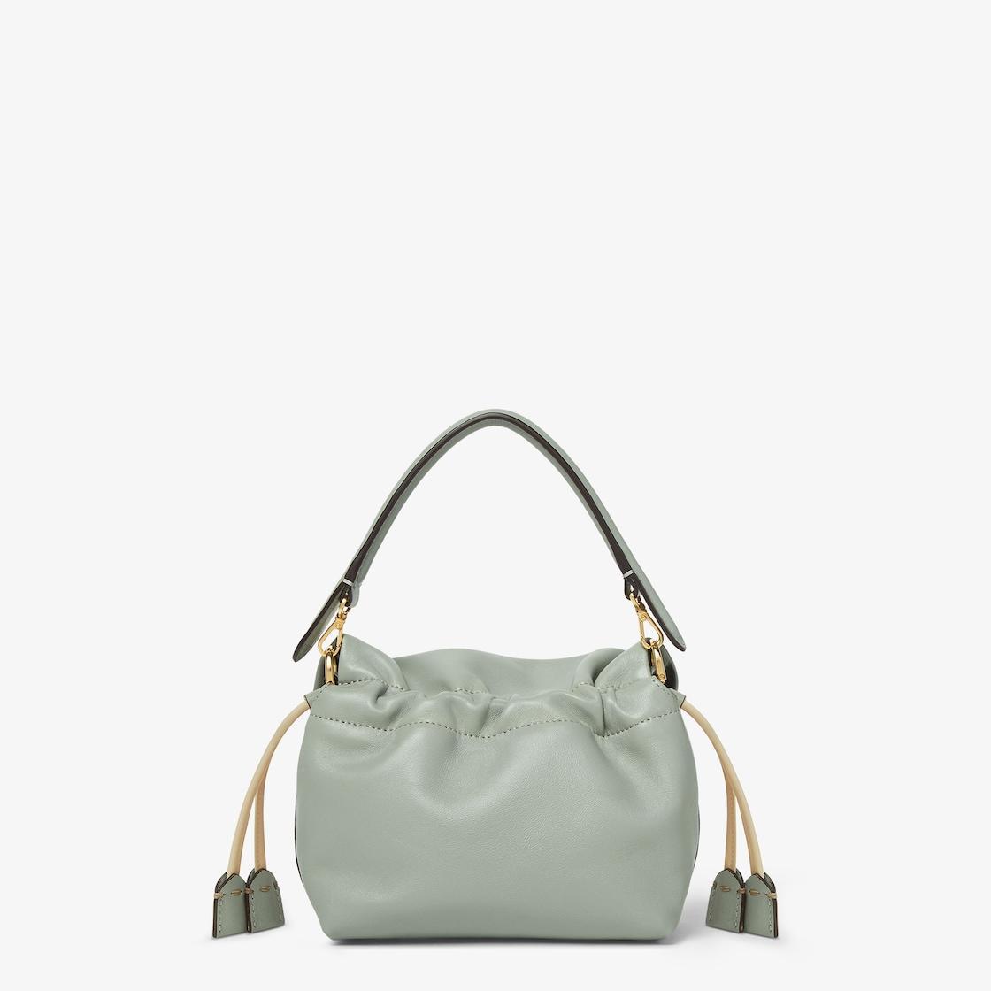 Mamma Baguette SmallMatcha green nappa leather mini-bag Product Image