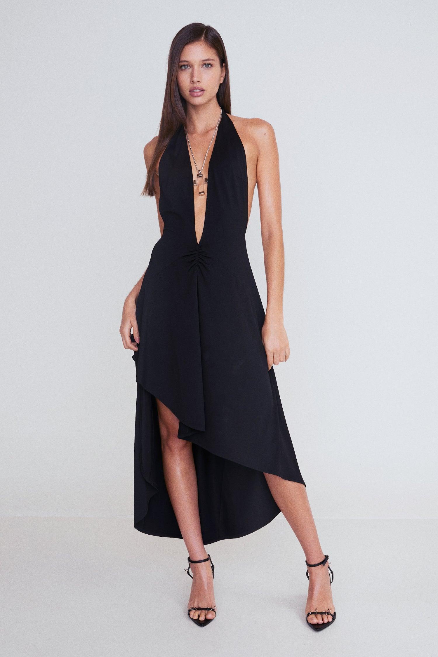 ELENA DRESS - BLACK Product Image