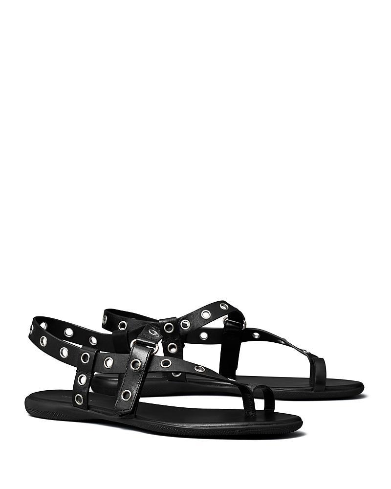 Tory Burch Womens Eyelet Thong Sandals Product Image