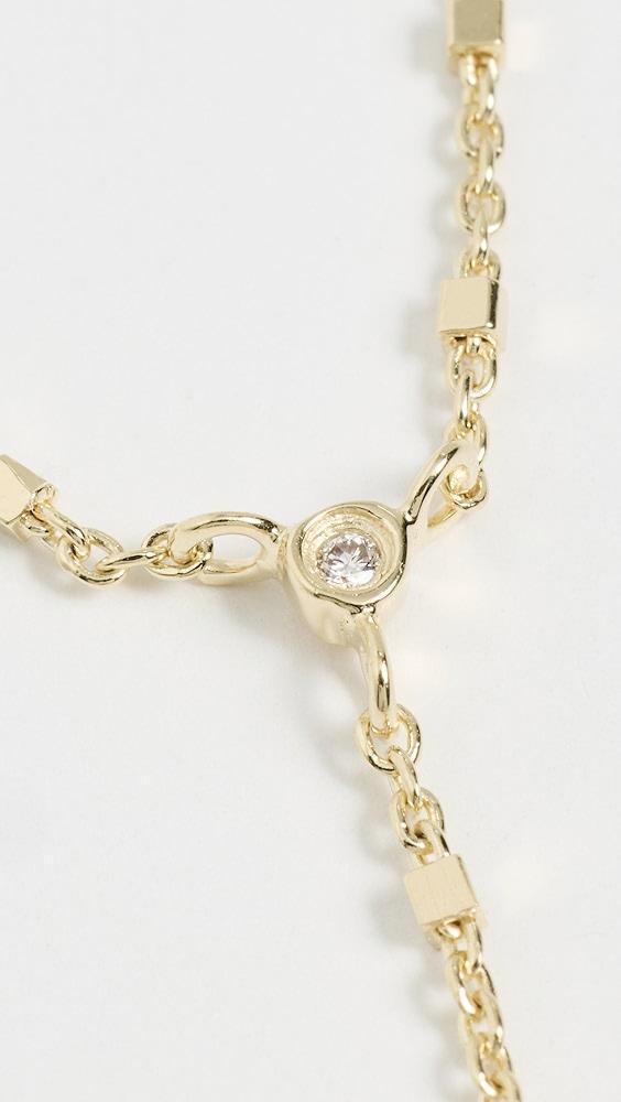Jennifer Zeuner Jewelry Ace Lariat Necklace | Shopbop Product Image