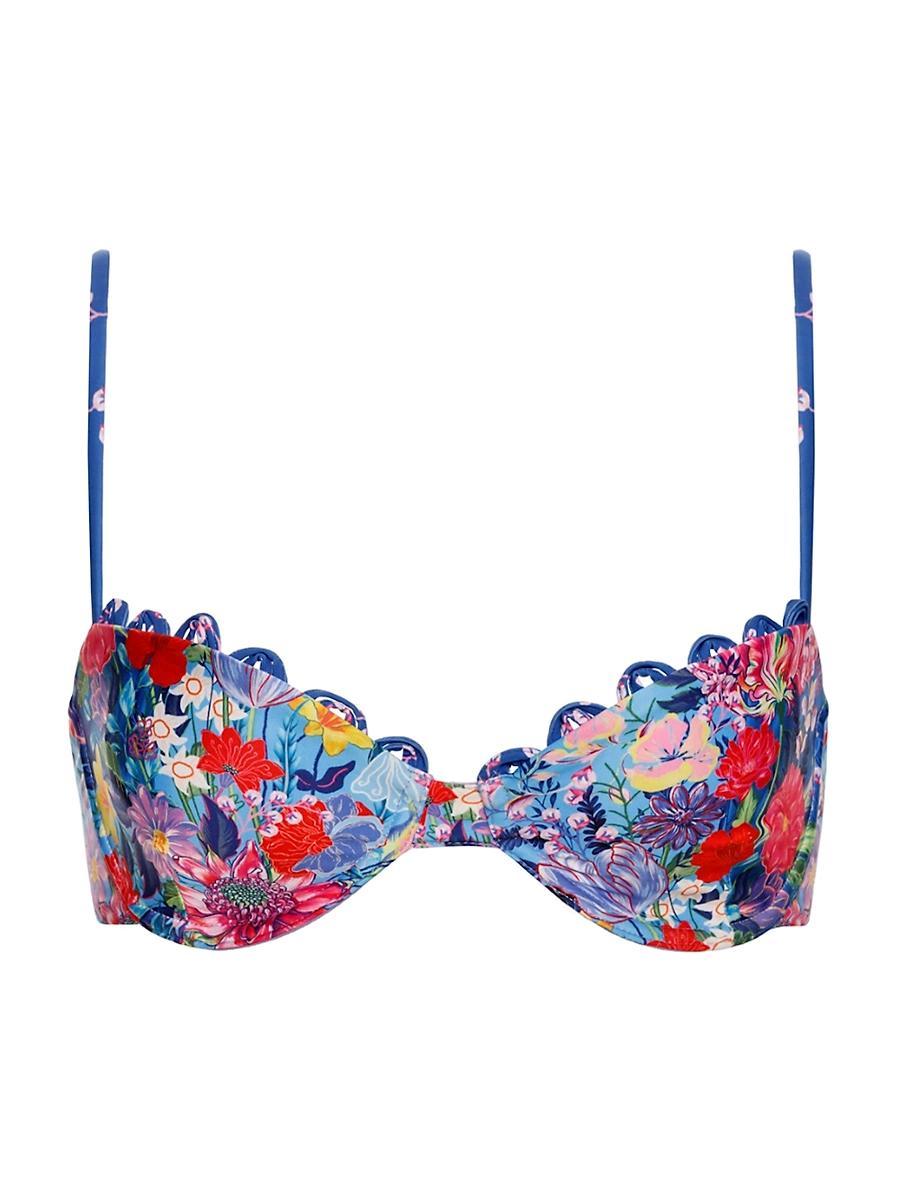 Womens Riveria Radiance Piper Vessel Floral Underwire Bikini Top Product Image