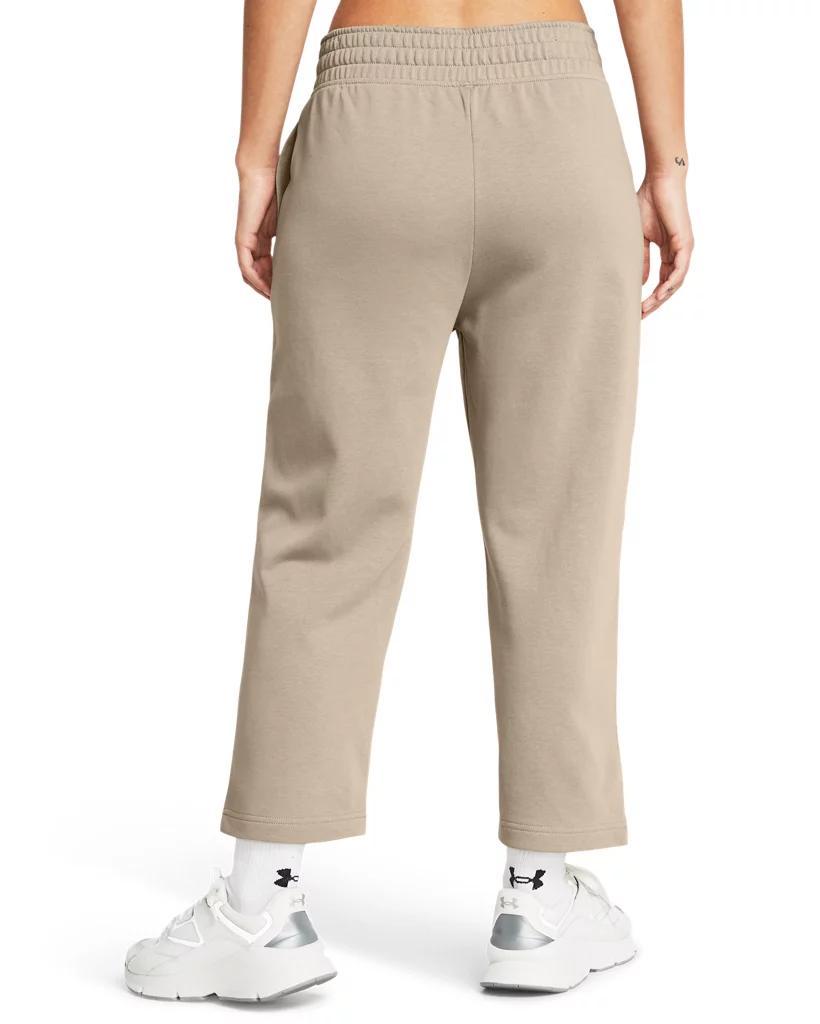Women's UA Rival Terry Wide Leg Crop Pants Product Image