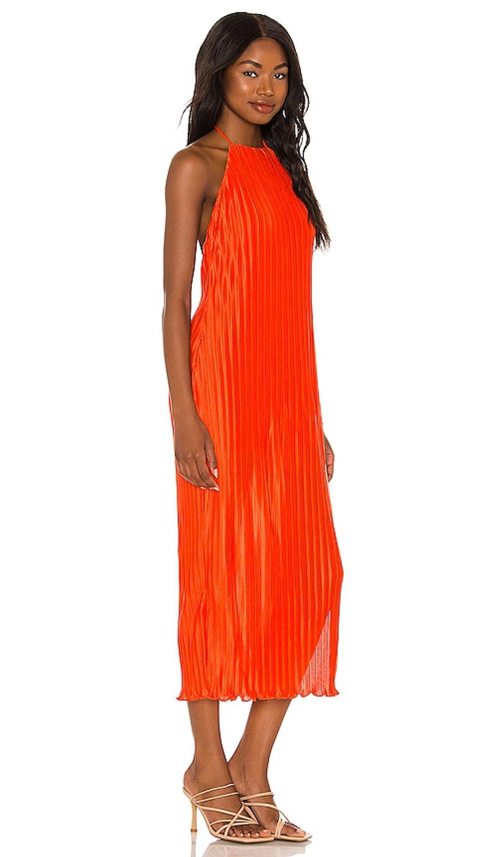 HOUSE OF HARLOW 1960 X Sofia Richie Frederick Dress In Orange Product Image