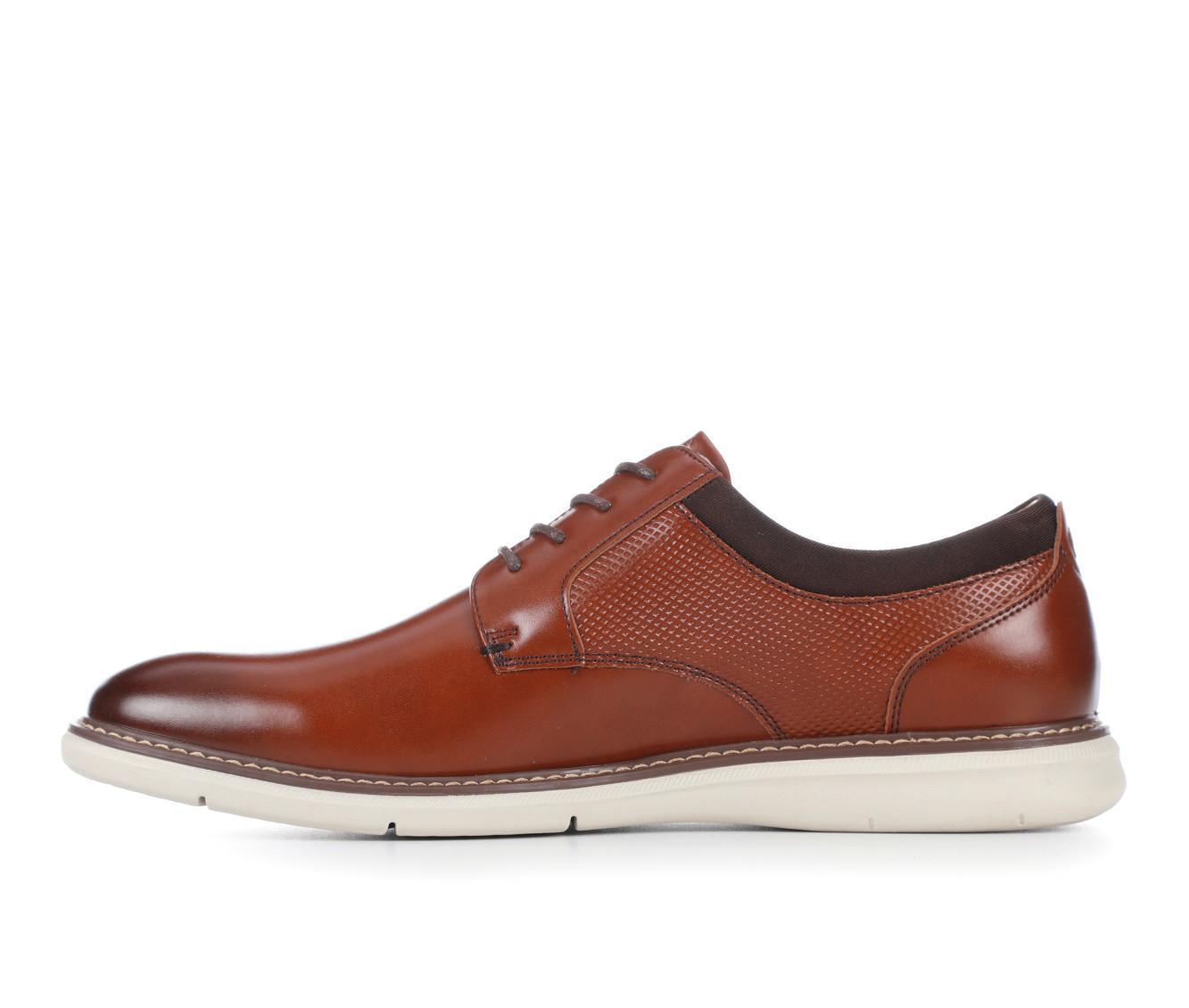 Men's Nunn Bush Chase Plain Toe Oxford Dress Shoes Product Image