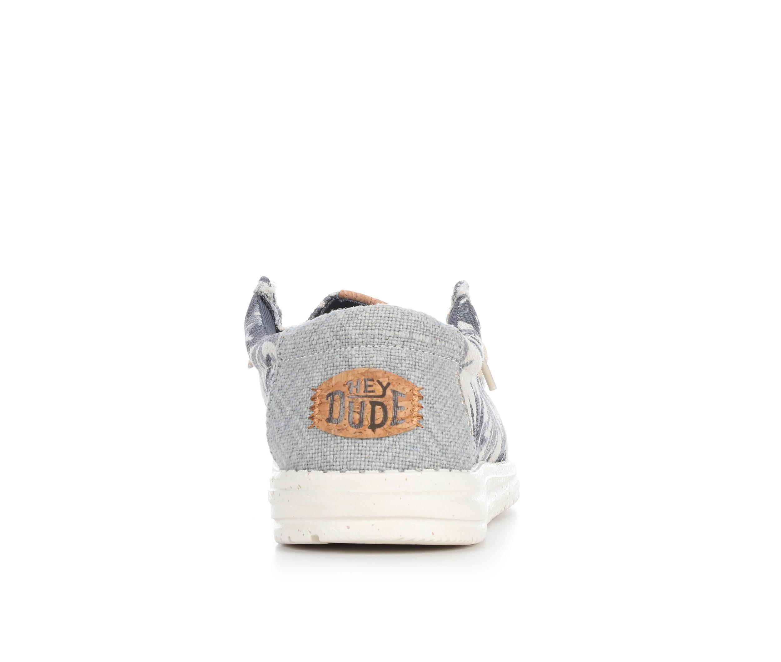 Men's HEYDUDE Wally Palm Jute Casual Shoes Product Image