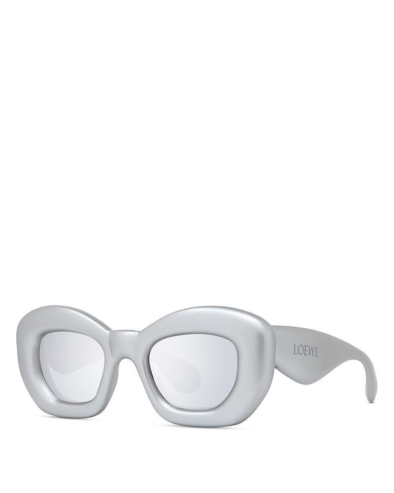 Womens Inflated 47MM Cat-Eye Sunglasses Product Image