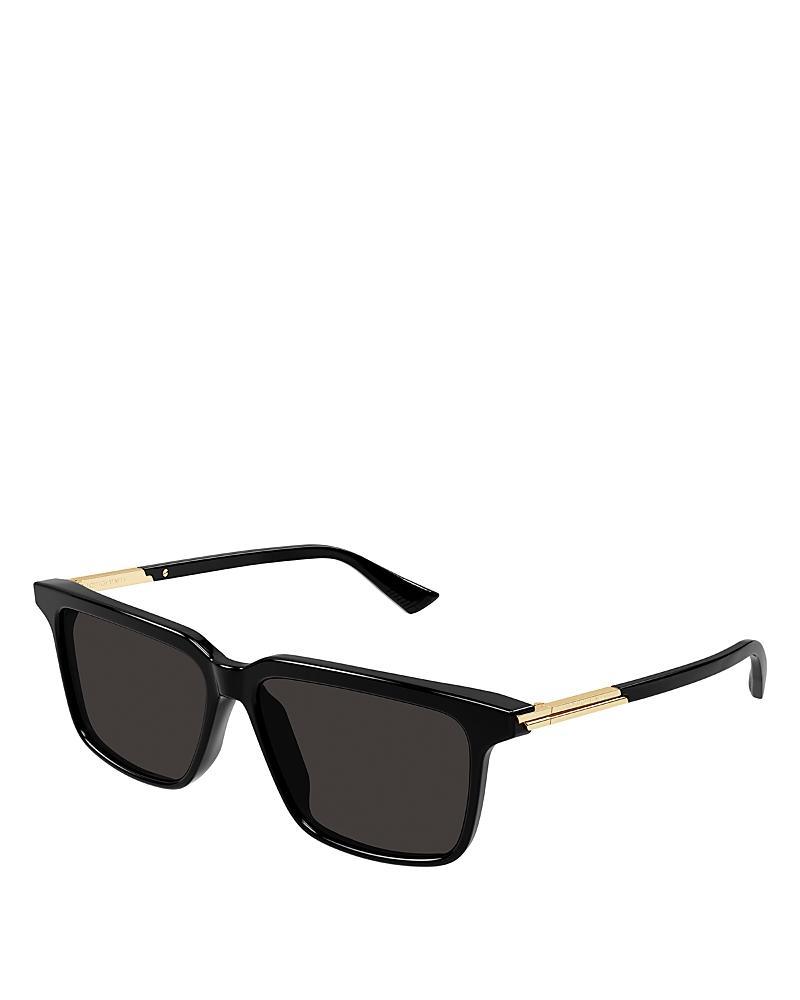 Men's BV1261S Acetate Rectangle Sunglasses  Product Image