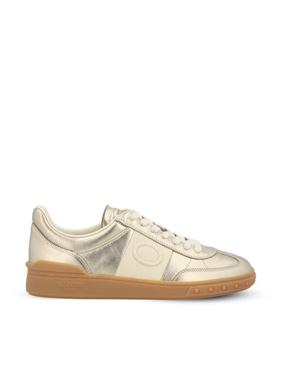 VALENTINO GARAVANI Sneakers In Platinum/ivory/amber Product Image