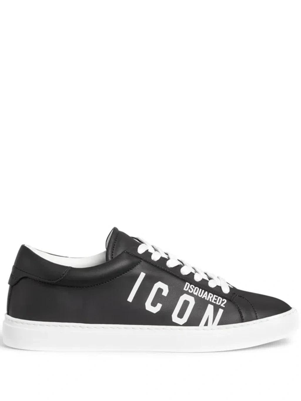 Icon logo-print low-top sneakers Product Image