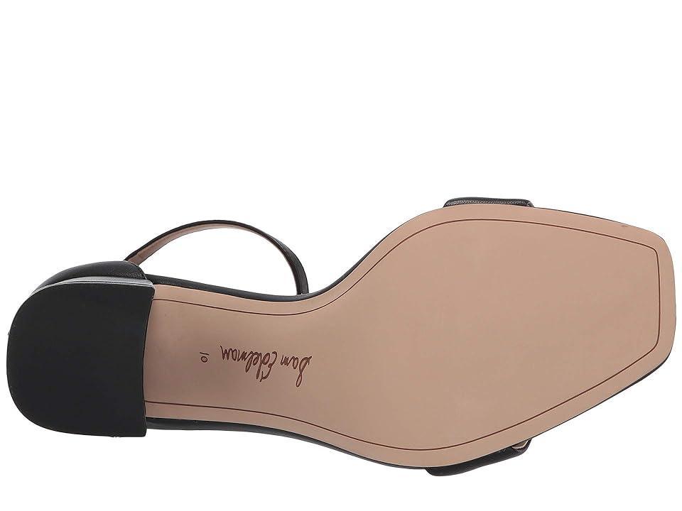 Sam Edelman Daniella Leather Ankle Strap Square Toe Dress Sandals Product Image