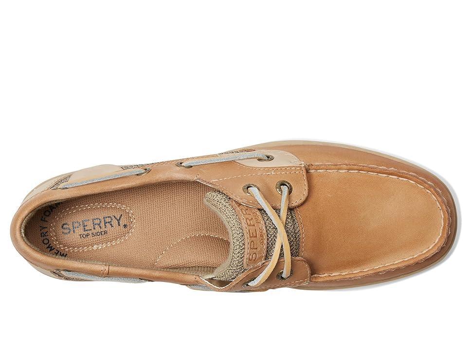 Womens Sperry Top-Sider Bluefish 2-Eye Boat Shoe - White / Multicolor Product Image