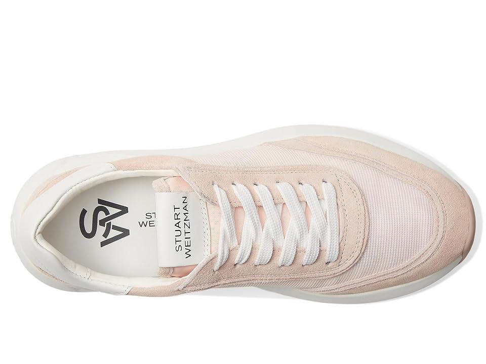Womens Glide Suede & Leather-Trimmed Platform Sneakers Product Image