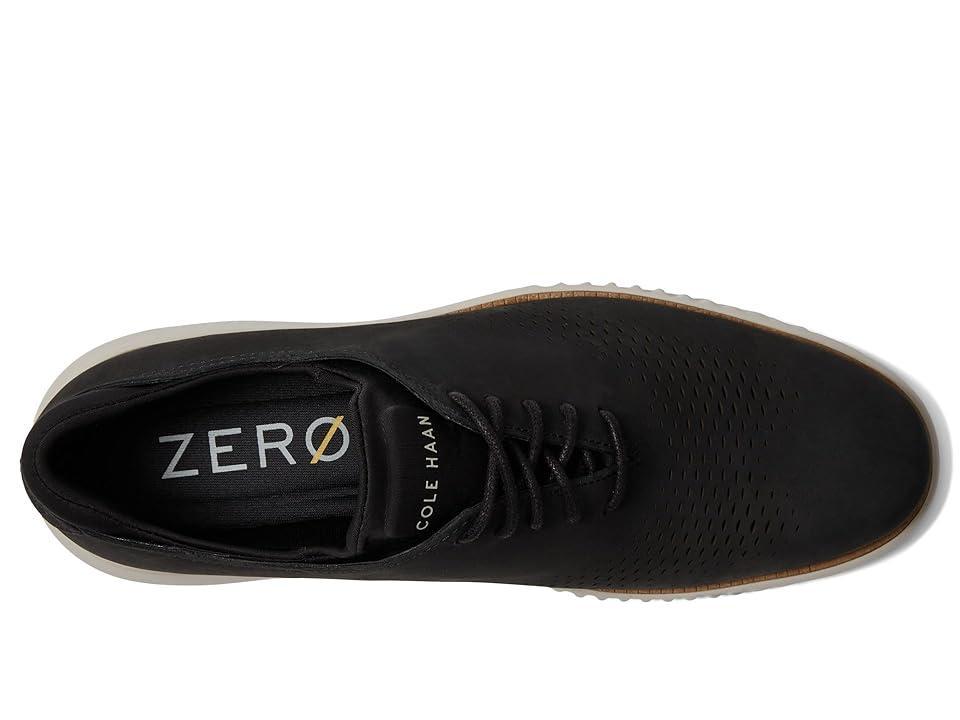 Cole Haan 2.Zerogrand Laser Wing Tip Oxford Lined (Black Nubuck/Grey) Men's Lace up casual Shoes Product Image
