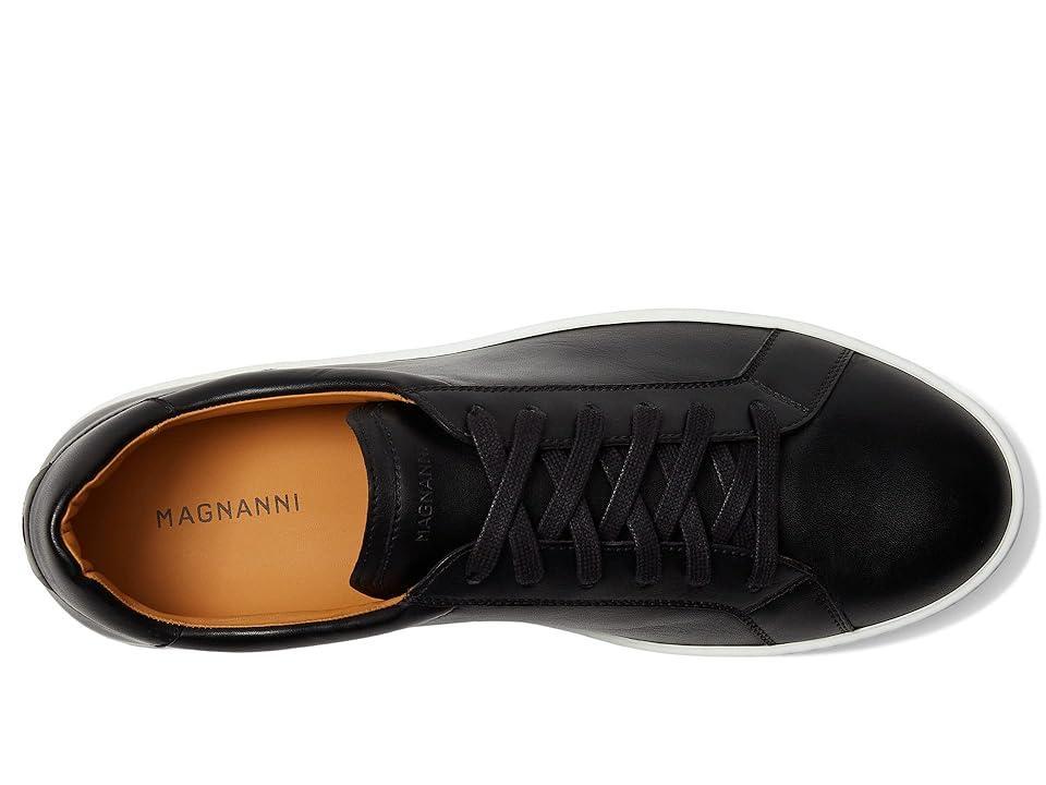 Magnanni Mens Lace Up Leather Sneakers Product Image