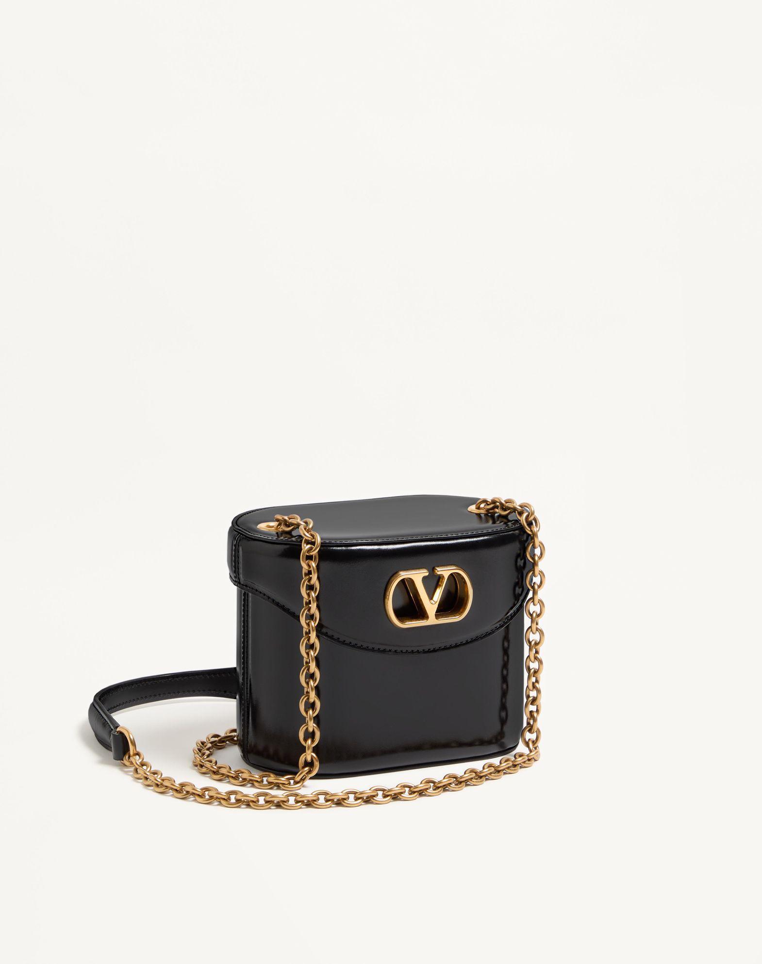 Valentino Garavani Vain Vanity Bag In Shiny Calfskin Product Image