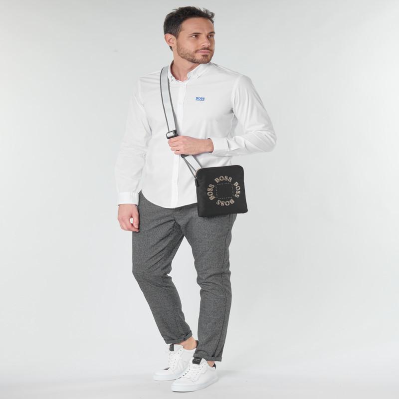 HUGO BOSS Logo Long-sleeved Shirt In White Product Image