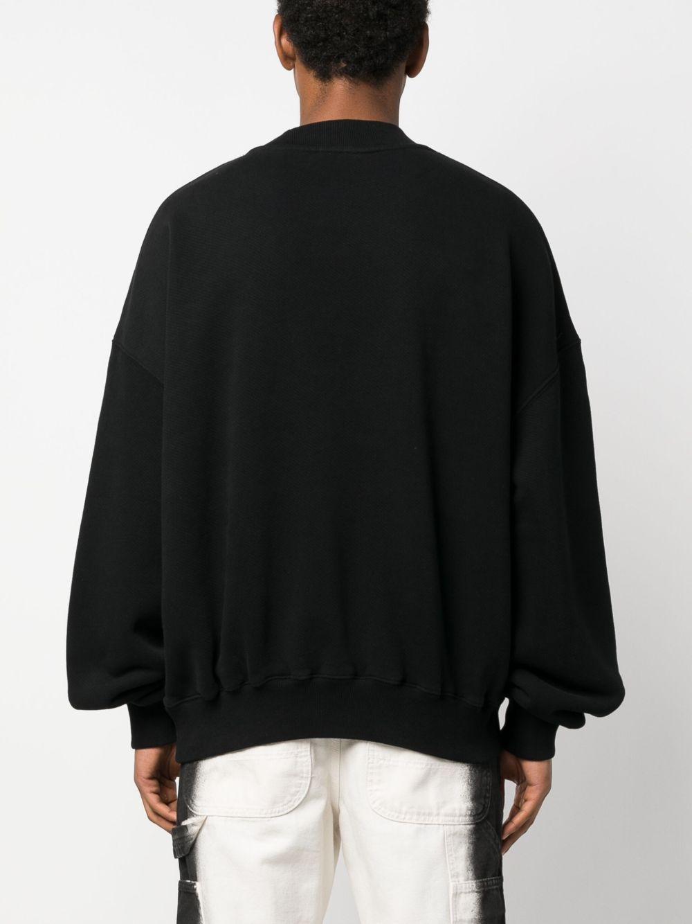 logo-print cotton sweatshirt Product Image