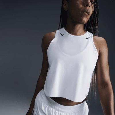 Nike Women's AeroSwift Dri-FIT ADV Cropped Running Tank Top Product Image