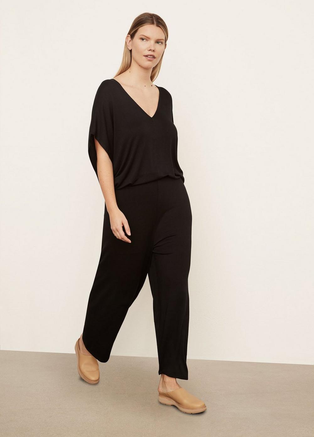 Womens Lounge Pant, Black, Size 1XL Vince Product Image