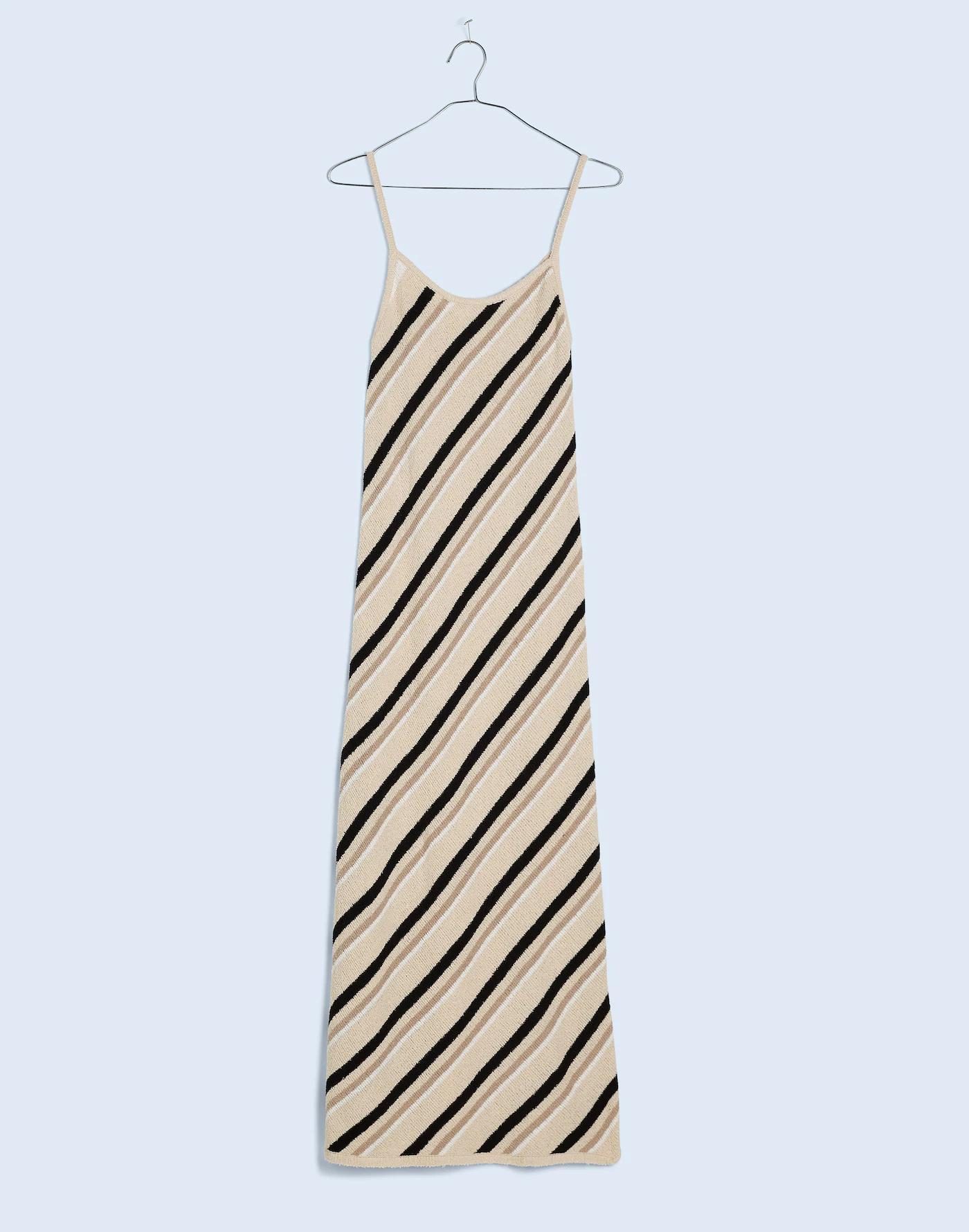 Zulu & Zephyr Husk Knit Dress in Stripe Product Image