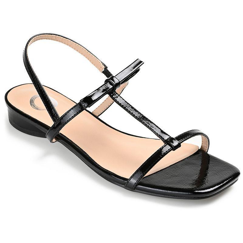 Journee Zaidda Women's T-Strap Sandals, Size: 6, Pink Product Image