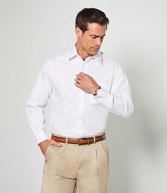 Gold Label Roundtree & Yorke Fitted Non-Iron Point Collar Dress Shirt Product Image