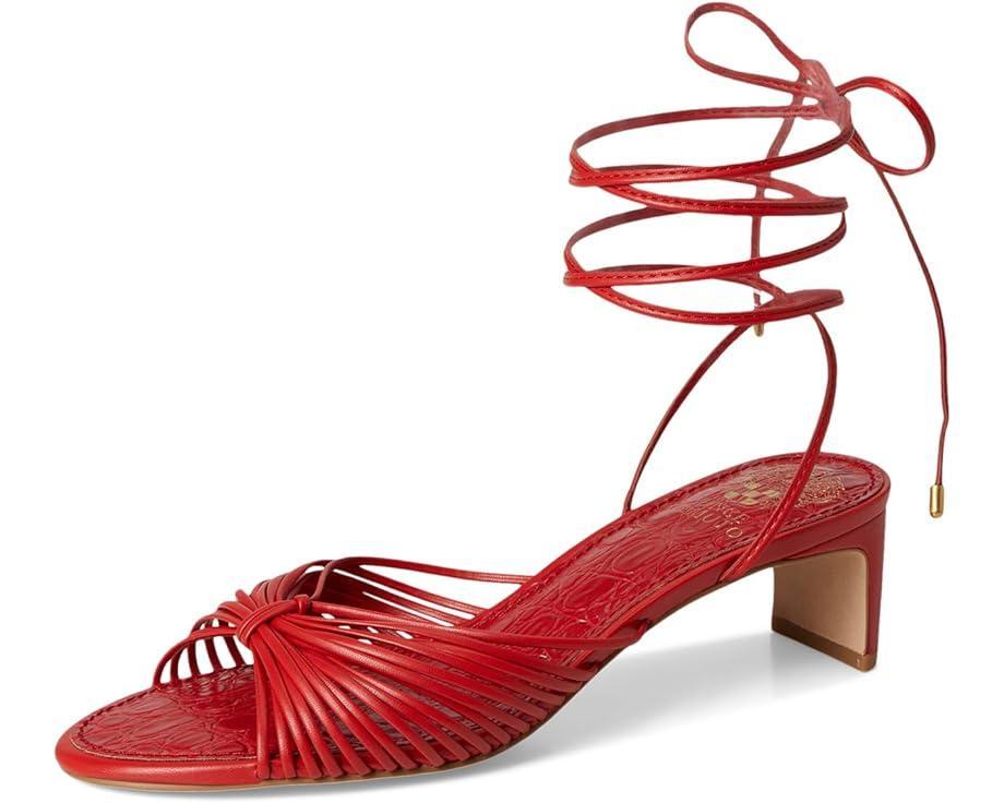Women's Vince Camuto Lory Ankle Wrap Kitten Heel Sandals Product Image