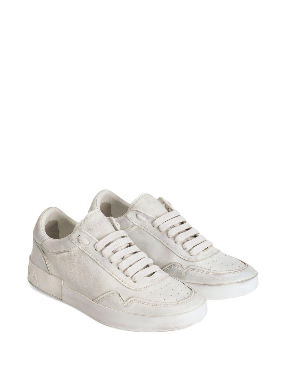 Portofino leather lace-up trainers Product Image