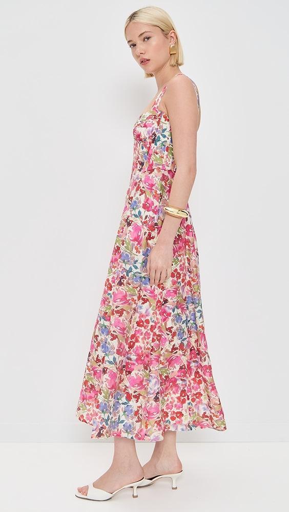 BARDOT Lilah Corset Midi Dress | Shopbop Product Image