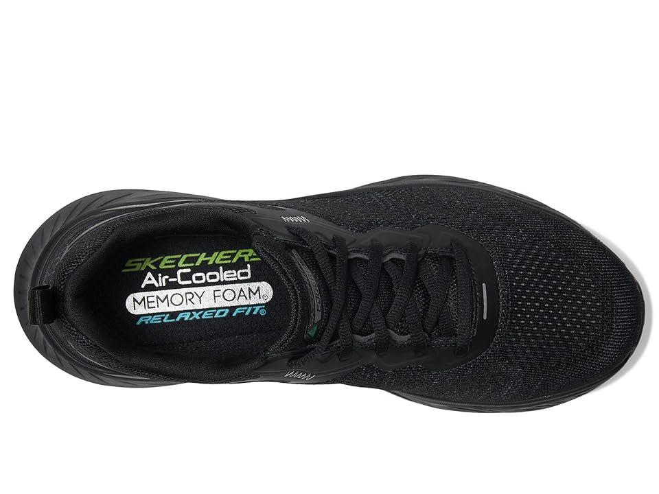 SKECHERS Edgeride Exxo Black) Men's Shoes Product Image