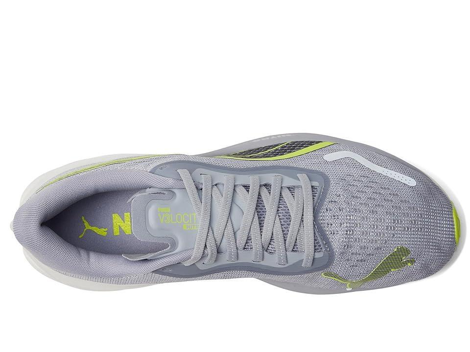 PUMA Velocity Nitro 3 (PUMA /PUMA Silver/Neon Citrus) Men's Shoes Product Image