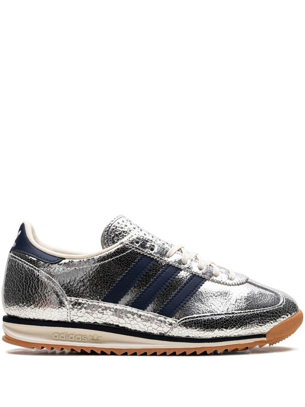 SL 72 "Silver Metallic/Collegiate Navy" sneakers Product Image