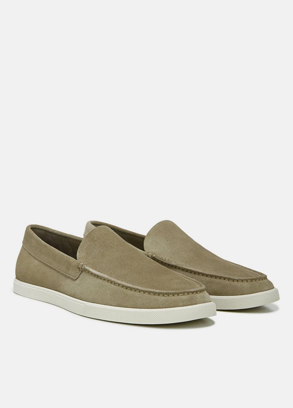 Mens Sonoma Suede Loafer, Moonlight, Size 13 Vince Product Image